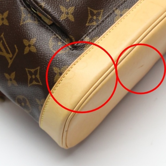 LOUIS VUITTON Authentic Brown Monogram Backpack main image 9